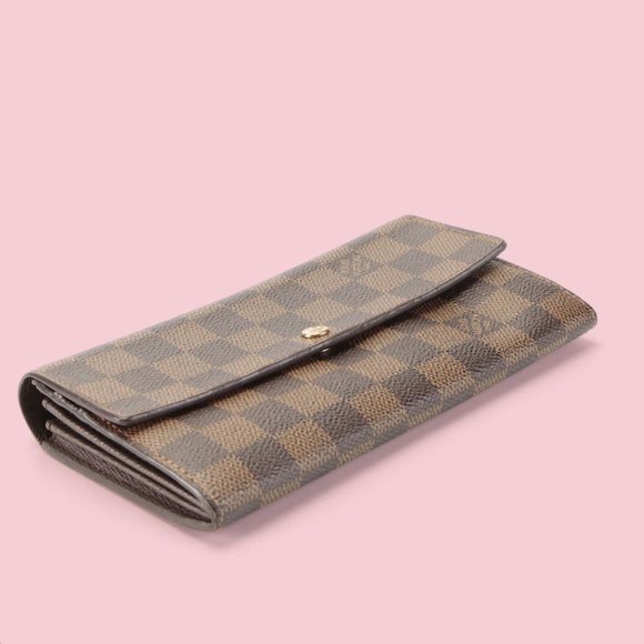 Louis Vuitton Damier Ebene Sarah Wallet - Picture 4 of 10